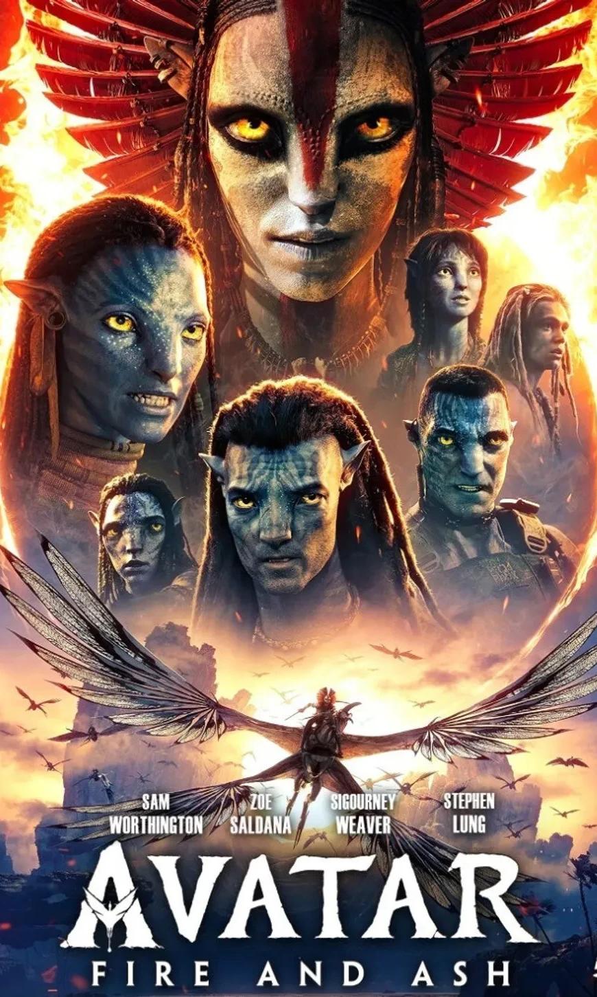 Avatar Fire and Ash movie